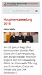 Mobile Screenshot of feuerwehr-schlichten.de